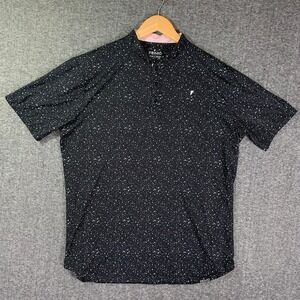Primo Golf Blade Polo Men Extra Large Band Collar Abstract Speckled Performance